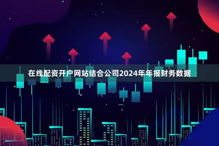 在线配资开户网站结合公司2024年年报财务数据
