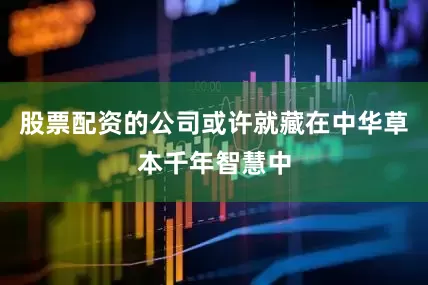 股票配资的公司或许就藏在中华草本千年智慧中