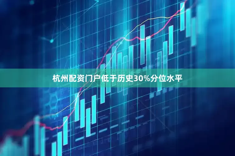 杭州配资门户低于历史30%分位水平